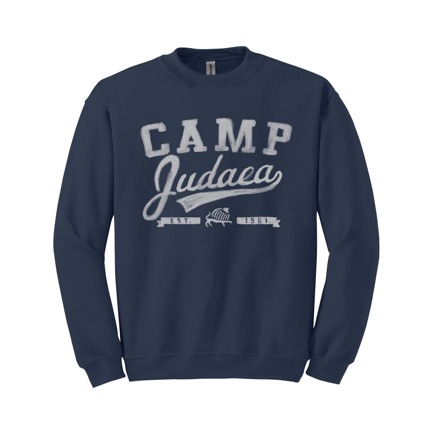 Collegiate Watercolor Crewneck Sweatshirt