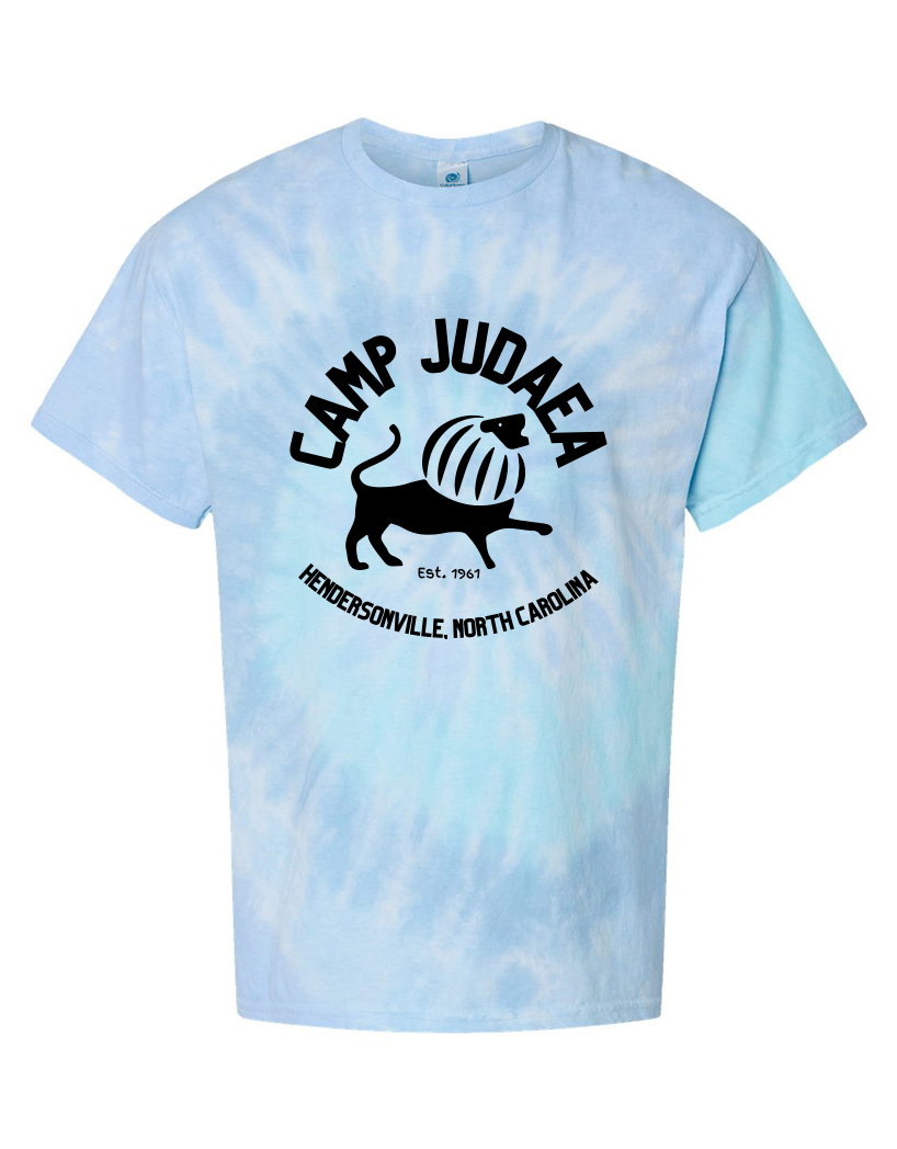 Youth Lion Emblem Tie-Dye T-shirt