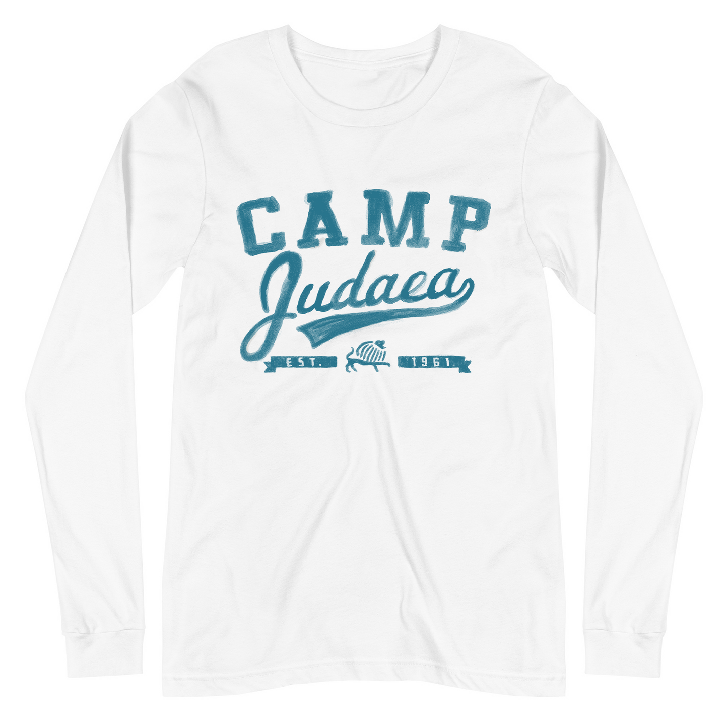 Collegiate Watercolor Long Sleeve T-Shirt