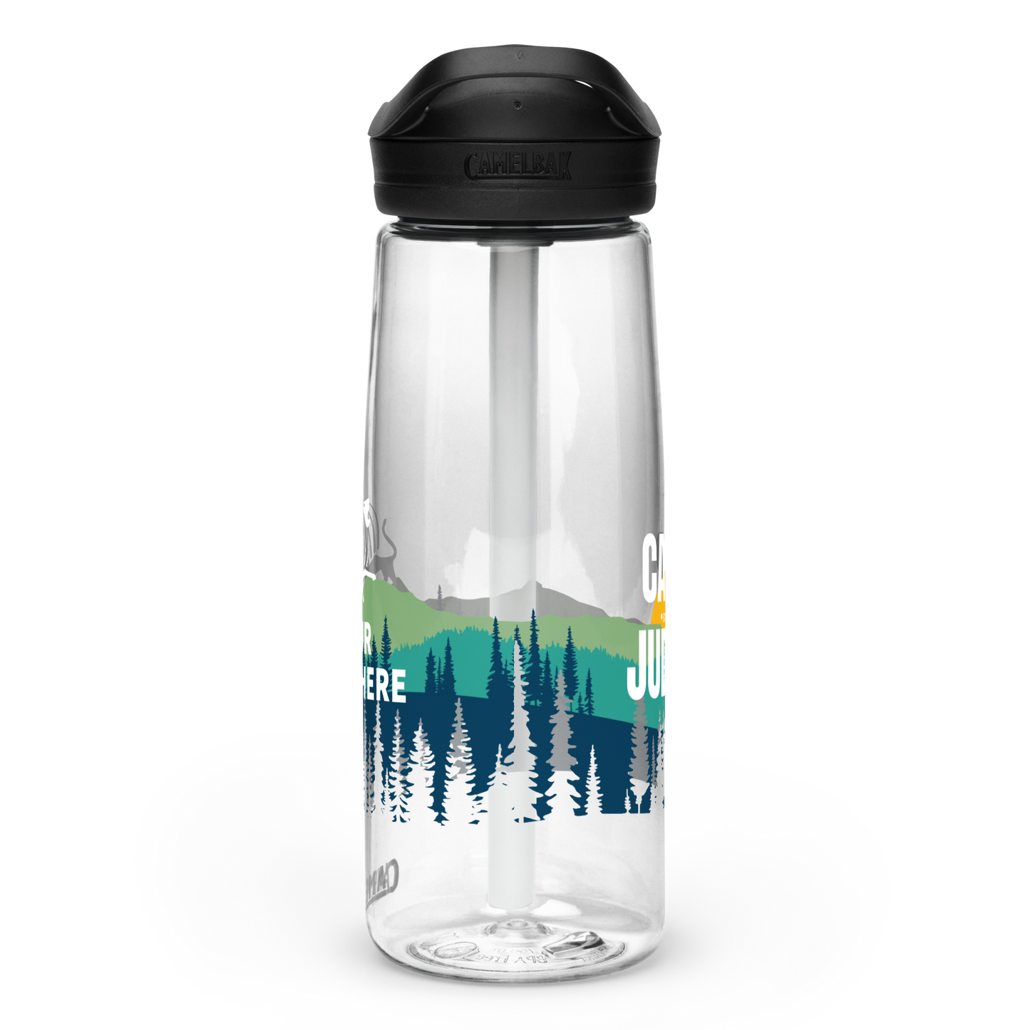 Personalized Mountain Sports Water Bottle