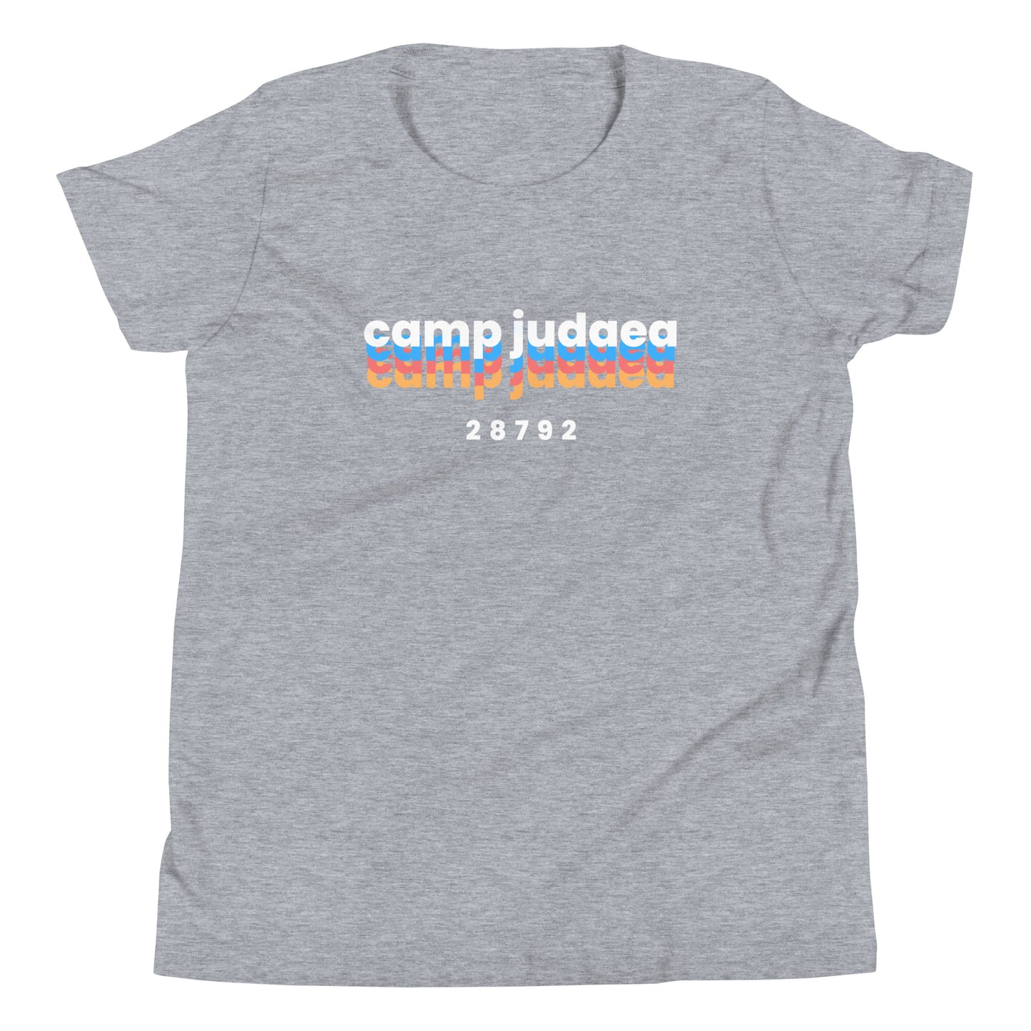 Youth Colorful Camp Judea Zipcode T-Shirt