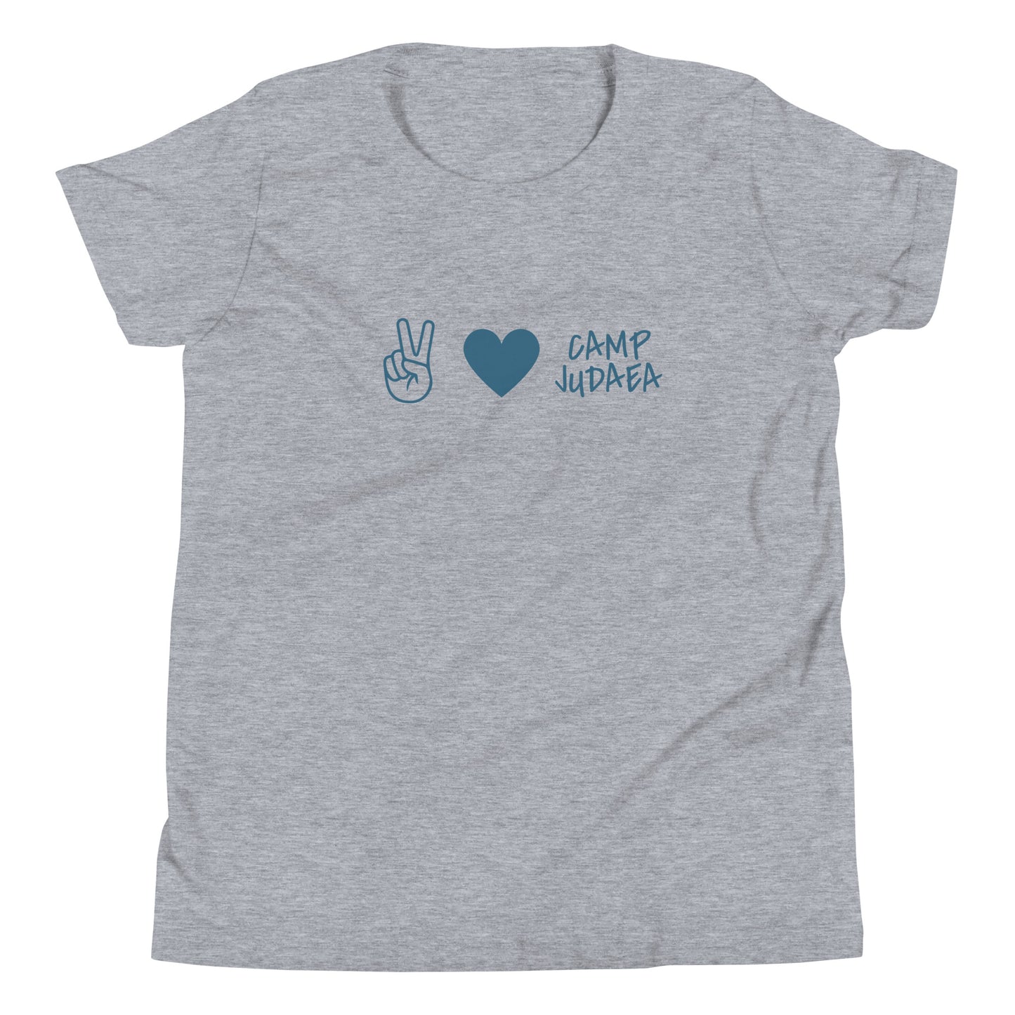 Youth Peace, Love, Camp Judaea T-Shirt