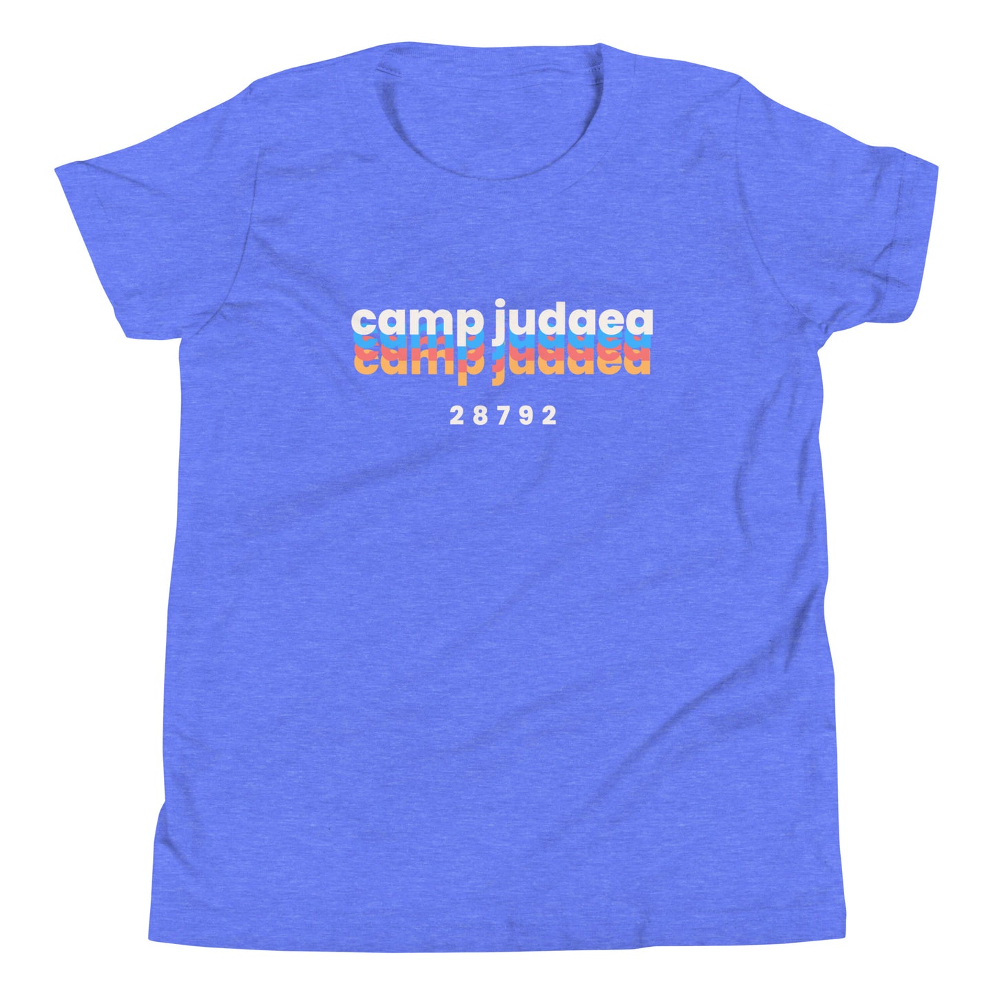 Youth Colorful Camp Judea Zipcode T-Shirt