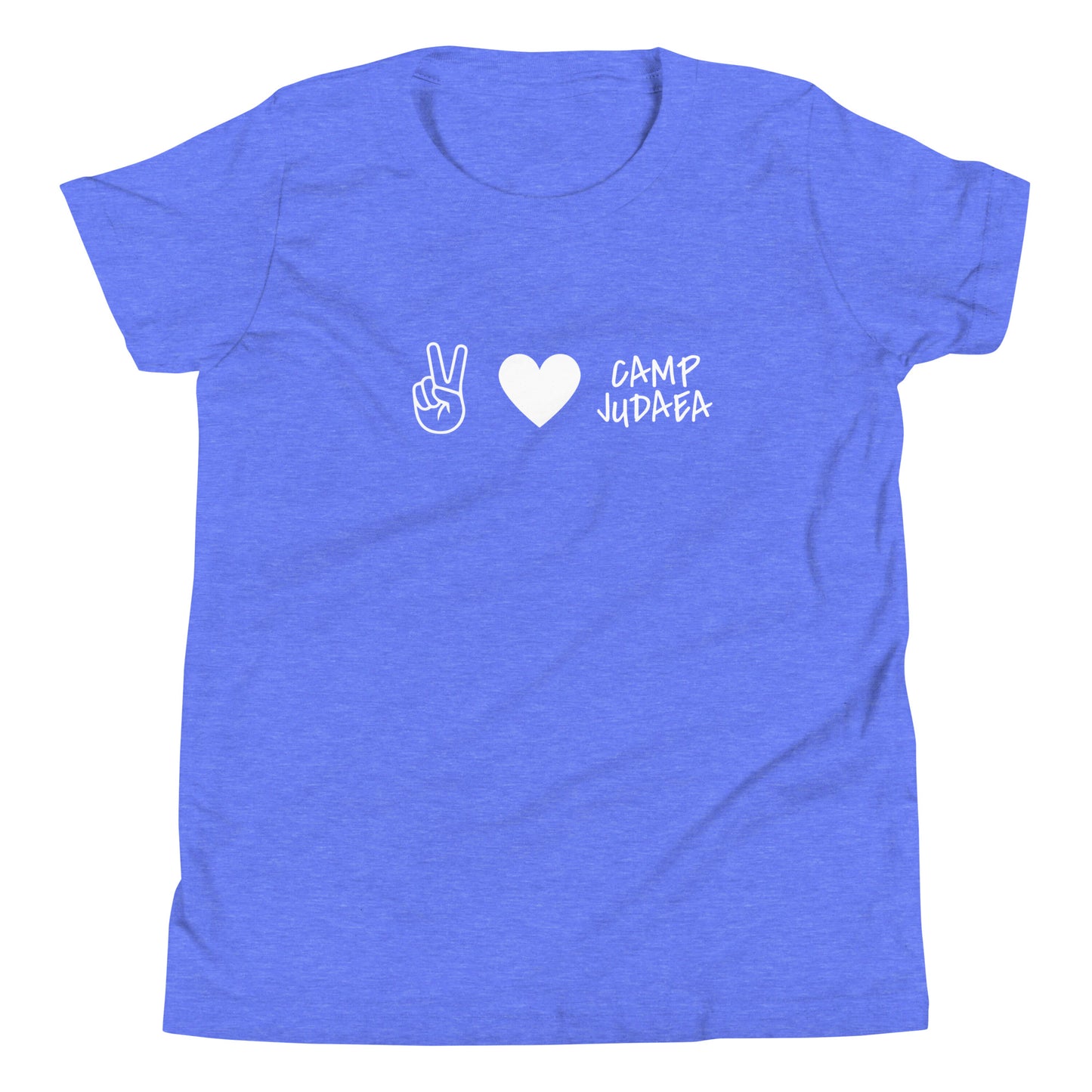 Youth Peace, Love, Camp Judaea T-Shirt