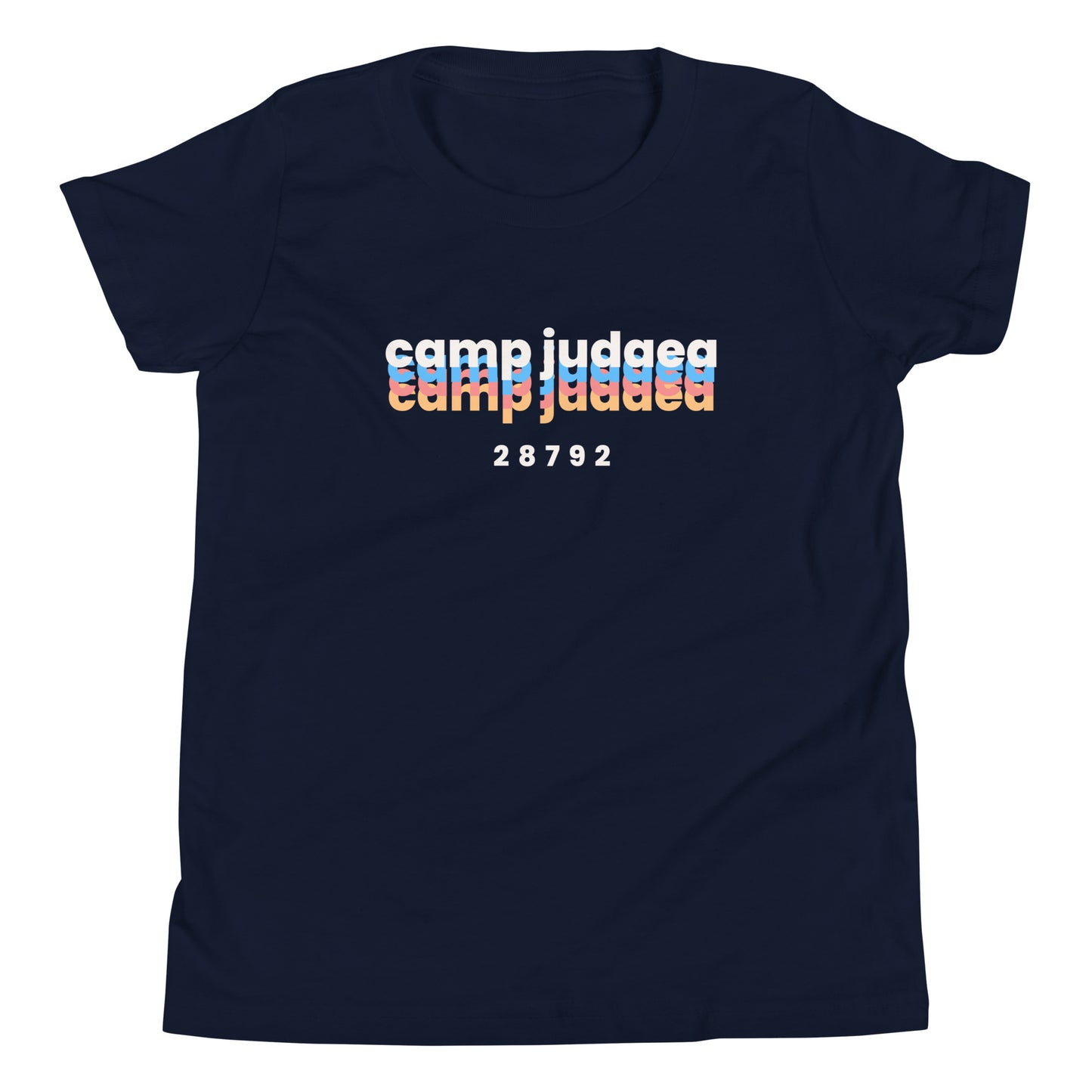 Youth Colorful Camp Judea Zipcode T-Shirt