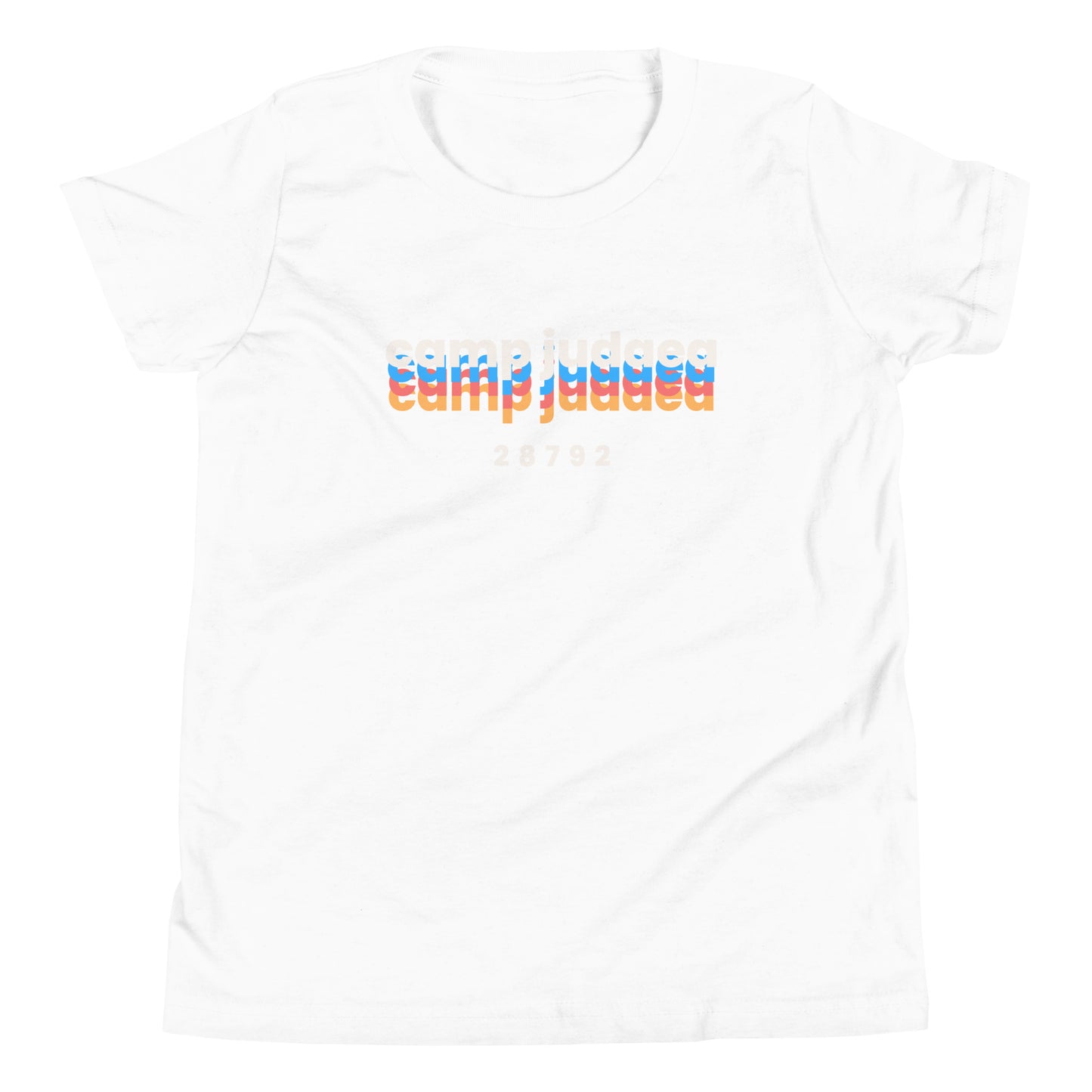 Youth Colorful Camp Judea Zipcode T-Shirt